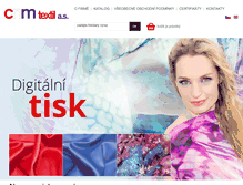 Tablet Screenshot of cnm.cz